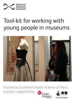 Tool-kit for working with young people in museums