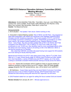 February 23, 2011 - San Mateo County Community College District
