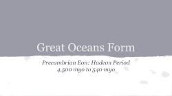 Great Oceans Form