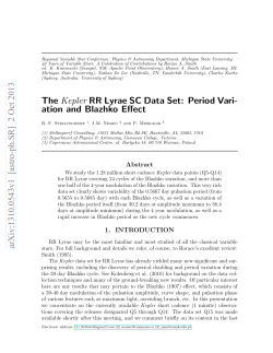 The Kepler RR Lyrae SC Data Set: Period Variation and Blazhko Effect