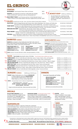 El Segundo - El Gringo