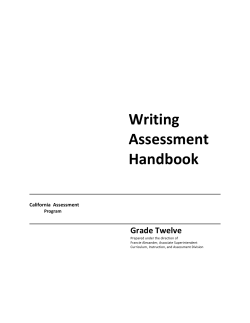 Reflective Essay High School