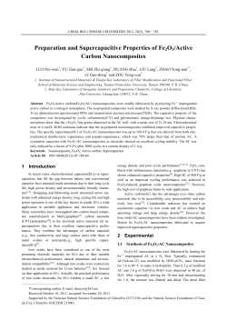 Preparation and Supercapacitive Properties of Fe2O3/Active Carbon