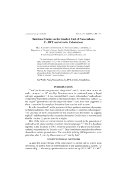 Structural Studies on the Smallest Unit of Nanocarbons, C2: DFT