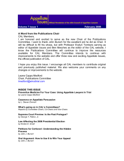 Petitions for Certiorari: Understanding the Hidden Process by John J