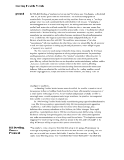 Dowling Flexible Metals ground Bill Dowling, Owner- President