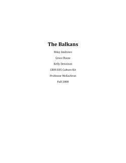 The Balkans