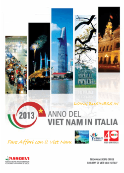 Fare Affari con il Viet Nam