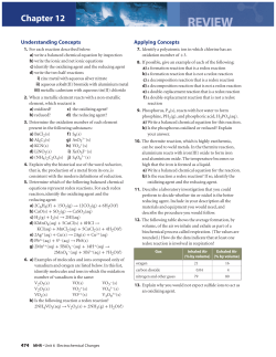 Chapter 12 Review