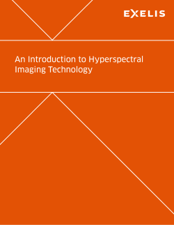 An Introduction to Hyperspectral Imaging Technology