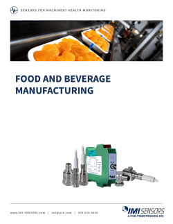 food and beverage manufacturing