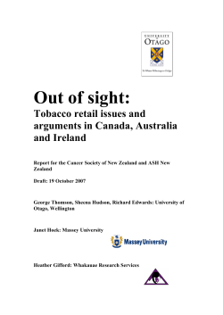 Oseas tobacco retail issues and arguments 10