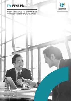 TM FIVE Plus - Tokio Marine