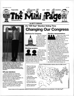 Changing Our Congress