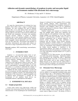 Adhesion and dynamic nanotribology of graphene in polar and non