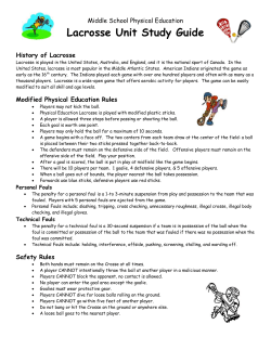 Middle School Physical Education