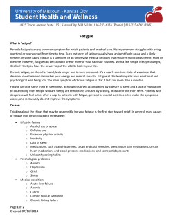 Fatigue