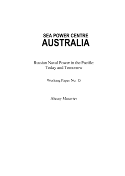 SEA POWER CENTRE AUSTRALIA