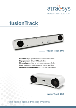 fusionTrack Datasheet