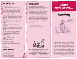 Canning - City Market