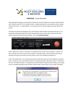 CAMTASIA - Screen Recorder
