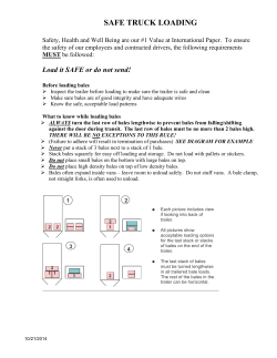 safe loading instructions