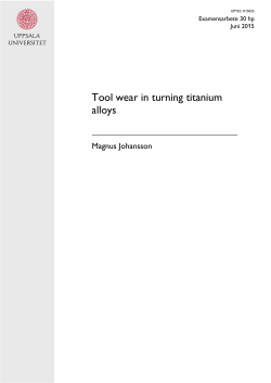 Tool wear in turning titanium alloys