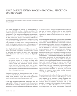 Editors --- "Hard Labour, Stolen Wages