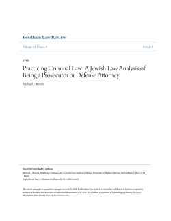 Practicing Criminal Law