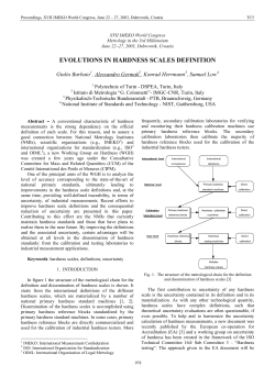 evolutions in hardness scales definition