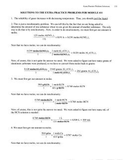 1.25 moles A1(N0,), 1 t