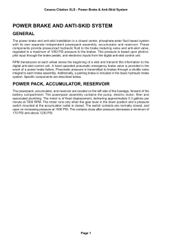 power brake and anti-skid system