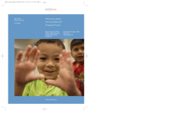 Pre-K and Latinos: The Foundation for