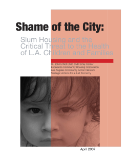 Shame of the City - Los Angeles Community Action Network