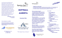 Insurance - Softball Alberta