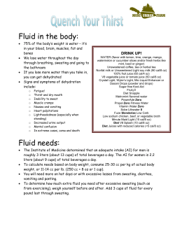 Quenching your thirst