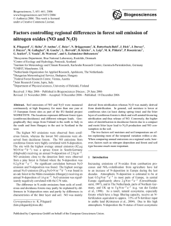 Factors controlling regional differences in forest