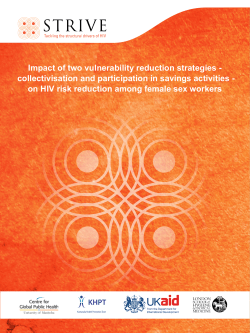 Impact of two vulnerability reduction strategies