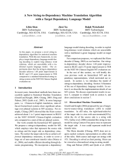 A New String-to-Dependency Machine Translation Algorithm with a