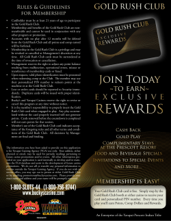 application - Bucky`s Casino