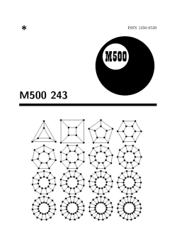 M243 - M500 Society