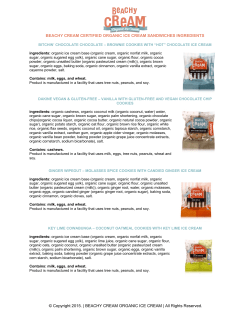 Sandwich Ingredients