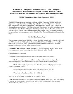 Central U.S. Earthquake Consortium (CUSEC) State Geologists