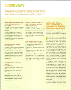 Fallingwater Rising: Frank Lloyd Wright, El