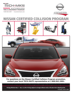 nissan certified collision program