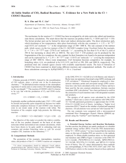 Ab Initio Studies of ClOx Radical Reactions