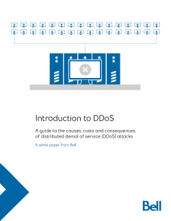 Introduction to DDoS