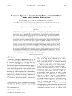 A Trajectory Approach to Analyzing the Ingredients Associated with
