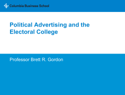 presentation - Columbia Business School