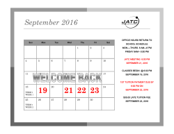 September 2016 - Area 1 Inside Electrical JATC